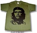 CHE GUEVARA Vintage Short Sleeve Men's MILITARY GREEN Tee Shirt Small Thru 4X