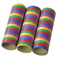 Partyartikel Luftschlangen bunt, 3er Pack