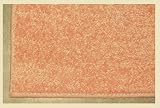 6' ROUND Area Rug. Color: PEACHY PEACH Carpet 25.5 Oz. SOFT PLUSH, AFFORDABLY ELEGANT & DURABLE. 20 Vibrant mod colors to choose from. Premium Nylon Fabric finished edges. MANY SIZES and Shapes: Rectangles, Squares, Circles, Half Rounds, Ovals, and Stair Treads.