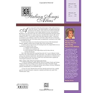 26 Italian Songs and Arias: An Authoritive Edition Based on Authentic Sources [Medium / High] (Italian and English Edition)