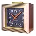 Coga (�R�K) �u�����v Wood Stripe Alarm Clock �A���[�� Brown �u���E�� JSW08092001-BR