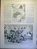 MAP KRUGER RALSTON LOCUSTS SOUTH AFRICA PAGET 1900