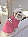 BINGPET Security Dog Hoodies Puppy Sweatershirts Cold Weather Dog Coats Pet Hooded Clothes for Dog Cat