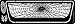 Ford Custom Billet Style Truck Grille (Black Widow) for RMX (Photo Etched) 1-24- 1-25 Model Car Garage