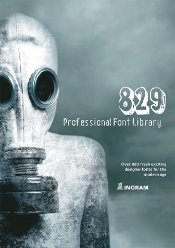829 Professional Font Library