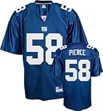 Antonio Pierce New York Giants Blue NFL Replica Jersey