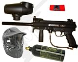 Tippmann A-5 Response Trigger Paintball Gun Black Bronze Starter Package