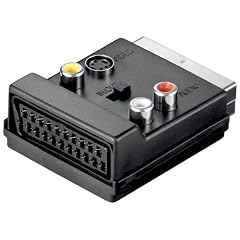 Scartadapter special Stecker / Buchse 3x Cinchbuchse und 4-pol. mini DIN Buchse
