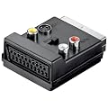 Scartadapter special Stecker / Buchse 3x Cinchbuchse und 4-pol. mini DIN Buchse