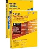 Norton Antivirus with Antispyware and Utilities 2009 (1 Year for 1 PC)