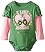 John Deere Baby-Girls Newborn I Love Bodyshirt