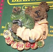 Boyds Bearwear Good Luck Pin Chance O'Sullivan Feelin' Lucky #26147