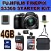 FujiFilm FinePix S3300 14 Megapixel Digital Camera with Wide Angle 26X Optical Zoom Accessory Saver 4GB NiMH Battery/Rapid Charger Bundle