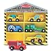 Melissa & Doug Deluxe Wooden Construction Vehicles Set