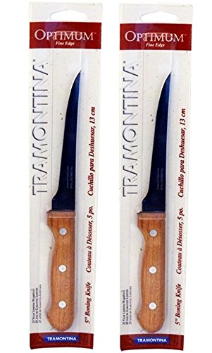 Tramontina Optimum Stainless Steel Boning Knives with 5