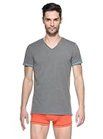 Diesel Camiseta Umteemichael (Gris / Azul)