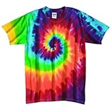 Tie Dye Mania Adult Classic Retro Swirl Tie-Dye S/S T-Shirt