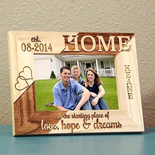 Personalized New Home Frame New Home Housewarming Gift