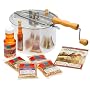 The Original Whirley Pop Stovetop Popcorn Popper Gourmet Set