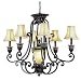 Trans Globe 7236 ABZ Impressions Of Rome Euro Bronze Chandelier