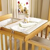 Izziwotnot Humphrey's Corner Cot Top Changer, Oak