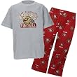 San Francisco 49ers NFL Youth Short SS Tee & Printed Pant Combo Pack