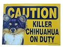 Caution Dog Sign by Breed