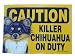 Caution Dog Sign by Breed