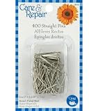 Dritz Steel Straight Pins-Size 17 400/Pkg