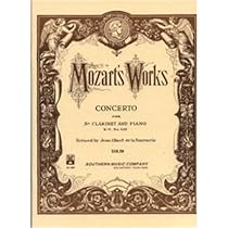 Southern Music Mozart Concerto in B for Clarinet K622 Southern Music Mozart Concerto in B for Clarinet K622