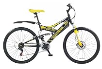 British Eagle Paranoid Men's Mountain Bike - Black, 26 Inch