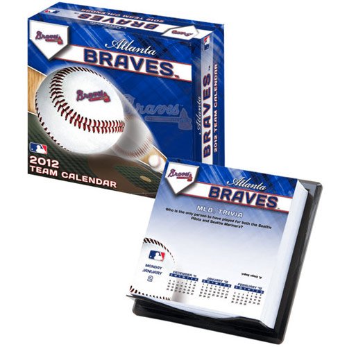Atlanta Braves 2012 Daily Box Calendar