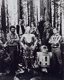 ブロマイド写真★『スター・ウォーズ/ジェダイの復讐』キャスト6人?とジョージ・ルーカス、リチャード・マーカンド/ハリソン・フォード、キャリー・フィッシャー、マーク・ハミル マーク・ハミル