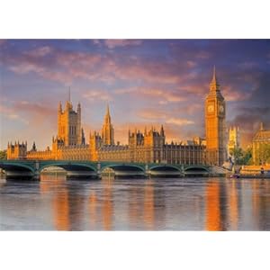 Puzzle 1000 pieces Londres avec Big Ben Puzzle 1000 pieces avec Big Ben de Londres