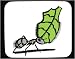 Mouse Pad with bug, eating, insect, feeding, leaf, ant