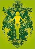 poster / affiche flying garden est disperible en (L x H): 50 x 70 cm de agnes.b