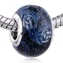 Pandora Style Bead Blue Chinese Knot European Charm Bead Fits Pandora Bracelet