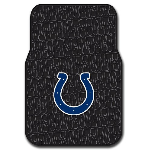 NFL Indianapolis Colts Two-Pack Front Car Floor Mat