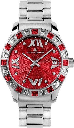 Jacques Lemans Damenarmbanduhr Serie Rome 1-1517D