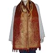 Scarf Wrap Brocade Silk Outerwear 22 x 72 inches