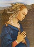 Madonna delle Roccie, Particolare Fine Art Poster Print by Filippo Lippi, 20x28