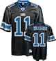 Roy Williams Jersey: Reebok Black Replica #11 Detroit Lions Jersey