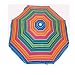 Rio Brands Deluxe 6 Foot Sun Blocking Beach Umbrella