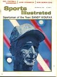 Sports Illustrated December 20 1965 Sportsman of the Year Sandy Koufax/Los Angeles Dodgers on Cover, John Steinbeck Essay, Green Bay Packers, San Diego Chargers, UCLA Basketball