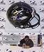 Ray Lewis Autographed/Hand Signed Baltimore Ravens Mini Helmet