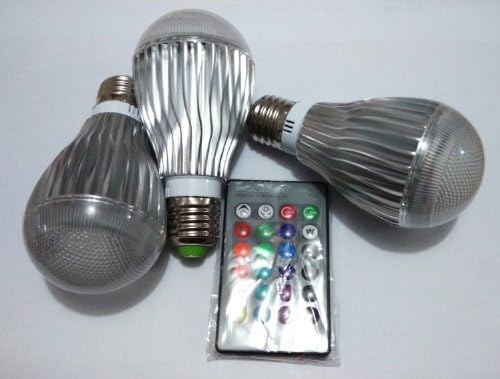 NEW E14 3w G9 3.5w G9 7w Gu10 3w Mr16 3w G24 5w G24 7w G24 11w G24 13w E27 5w E27 6w E27 7w E27 9w E27 11w E27 13w Cool White Warm White Led Ampoule Light Bulbs 5050 52smd Lamp Lamping for House,scholl,shop Store,business Center,office,bar,super Market, Cafe House,exhimition,halls,museum Hotel,restaurant,decorat Super Market,cafe, on Lighting and Other Lighting (E27-9W-RGB*3PCS)