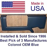 1990-1993 Cadillac Fleetwood RWD BLUE Arm Rest Cap Overlay Restores the original factory part