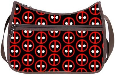 Custom New Deadpool Classic Lightweight Hobo Handbag Two Sides CRCHH154