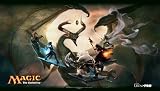 Magic the Gathering: Conflux - Play mat featuring Nicol Bolas vs. Planeswalkers - Playmat