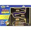 Simple Man Products 154 Spyder Scraper Scraping Tool Attachment for Reciprocating Saws, Black, Multi-Pack